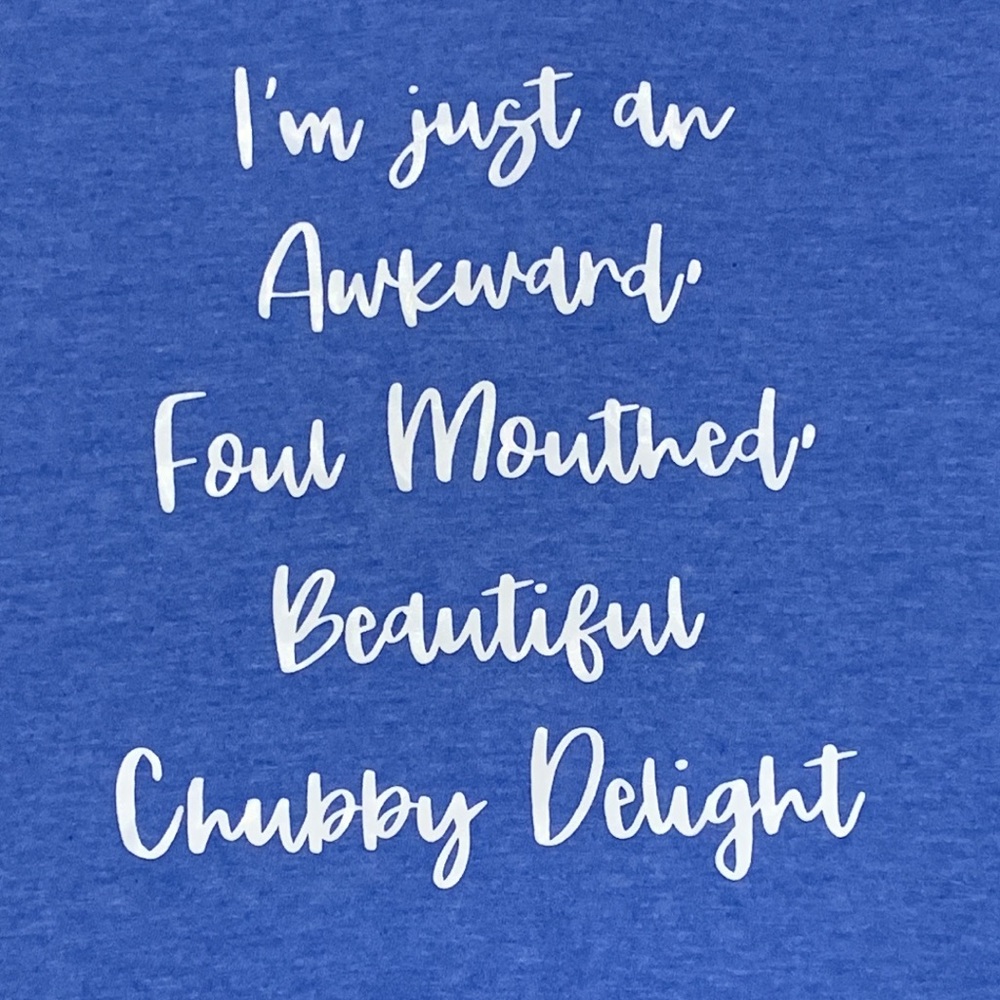 Snarky custom v-neck tee